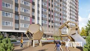 1-к квартира, вторичка, 43м2, 9/17 этаж