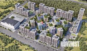 Студия квартира, строящийся дом, 30м2, 3/17 этаж
