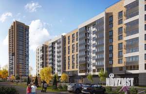 1-к квартира, строящийся дом, 43м2, 9/10 этаж