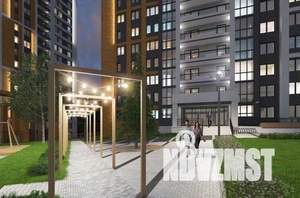 1-к квартира, строящийся дом, 45м2, 10/17 этаж