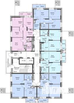 2-к квартира, вторичка, 50м2, 16/17 этаж