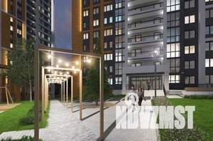 1-к квартира, строящийся дом, 45м2, 4/17 этаж