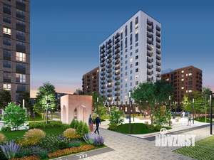 3-к квартира, строящийся дом, 72м2, 14/17 этаж