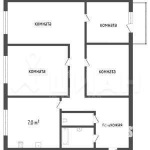 4-к квартира, вторичка, 68м2, 9/9 этаж
