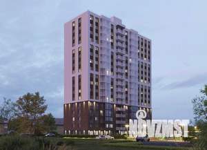 1-к квартира, строящийся дом, 38м2, 13/17 этаж