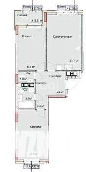 Фото квартиры на продажу (1)