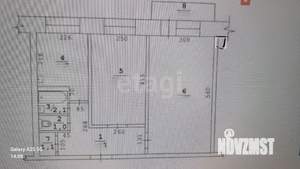 2-к квартира, вторичка, 45м2, 8/9 этаж
