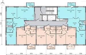 2-к квартира, строящийся дом, 64м2, 2/17 этаж