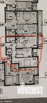 3-к квартира, вторичка, 61м2, 12/18 этаж