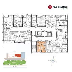 1-к квартира, вторичка, 31м2, 12/17 этаж