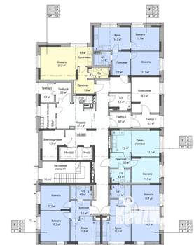 Студия квартира, вторичка, 35м2, 1/17 этаж
