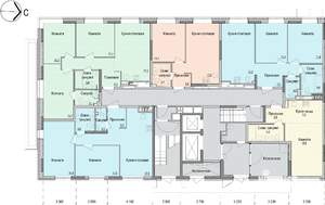 2-к квартира, строящийся дом, 58м2, 1/14 этаж