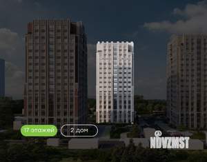 3-к квартира, вторичка, 84м2, 16/17 этаж
