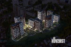 1-к квартира, строящийся дом, 35м2, 2/17 этаж