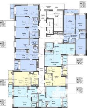 1-к квартира, вторичка, 38м2, 14/17 этаж