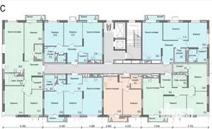 3-к квартира, строящийся дом, 86м2, 8/17 этаж