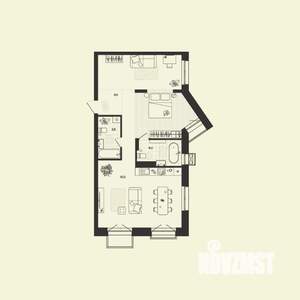 3-к квартира, вторичка, 87м2, 4/6 этаж