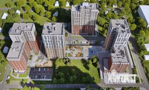 3-к квартира, строящийся дом, 77м2, 11/17 этаж