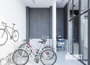 1-к квартира, строящийся дом, 37м2, 6/17 этаж