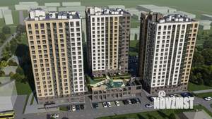 2-к квартира, строящийся дом, 47м2, 11/17 этаж