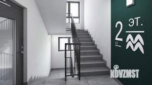 2-к квартира, строящийся дом, 59м2, 3/17 этаж