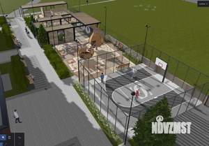 Студия квартира, строящийся дом, 35м2, 6/17 этаж