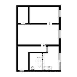2-к квартира, вторичка, 43м2, 4/9 этаж