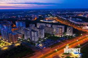 2-к квартира, строящийся дом, 58м2, 14/17 этаж