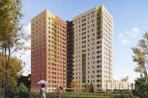 Студия квартира, строящийся дом, 26м2, 12/17 этаж