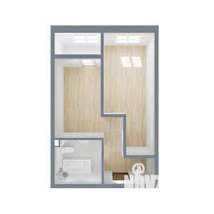 1-к квартира, вторичка, 36м2, 5/17 этаж