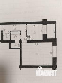 1-к квартира, вторичка, 39м2, 11/12 этаж
