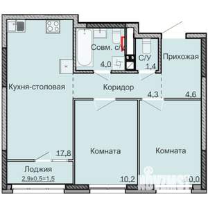 Фото квартиры на продажу (1)