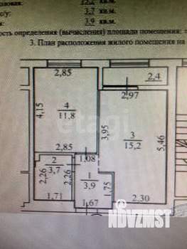 1-к квартира, вторичка, 35м2, 6/17 этаж
