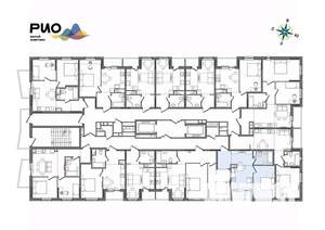 1-к квартира, вторичка, 41м2, 4/17 этаж