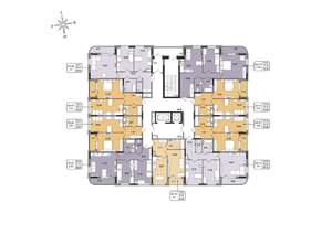 3-к квартира, вторичка, 76м2, 2/17 этаж