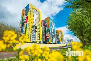 Студия квартира, сданный дом, 34м2, 24/25 этаж