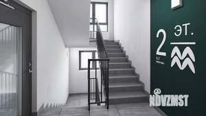 2-к квартира, строящийся дом, 62м2, 10/17 этаж