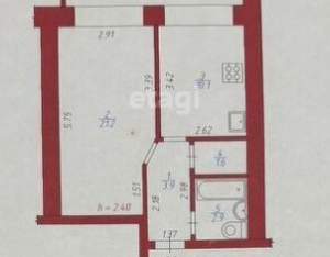 1-к квартира, вторичка, 33м2, 12/12 этаж