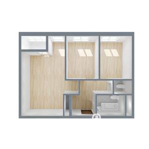 2-к квартира, вторичка, 59м2, 2/17 этаж