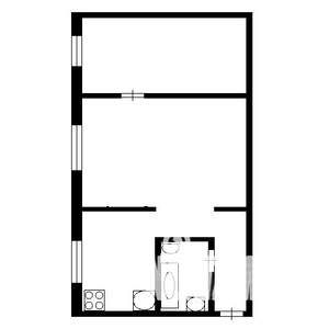 2-к квартира, вторичка, 45м2, 2/5 этаж