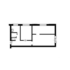3-к квартира, вторичка, 54м2, 3/5 этаж