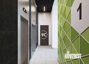 1-к квартира, строящийся дом, 36м2, 17/25 этаж