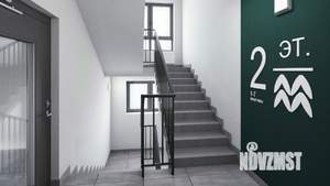 2-к квартира, строящийся дом, 62м2, 12/17 этаж