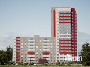 3-к квартира, сданный дом, 58м2, 4/17 этаж