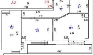 2-к квартира, вторичка, 57м2, 11/14 этаж