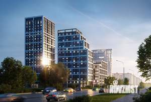 3-к квартира, строящийся дом, 76м2, 2/17 этаж