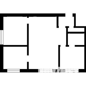 3-к квартира, вторичка, 43м2, 2/5 этаж
