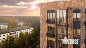 1-к квартира, строящийся дом, 41м2, 8/15 этаж