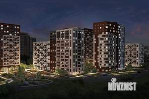 1-к квартира, строящийся дом, 38м2, 12/17 этаж
