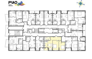 1-к квартира, вторичка, 59м2, 12/17 этаж
